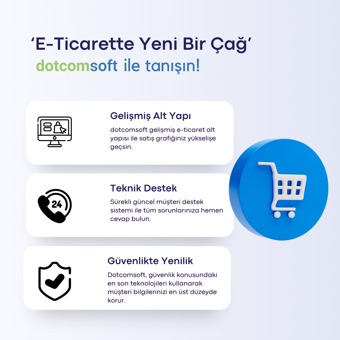 Türkiye'nin Güçlü Yazılımlarının Üreticisi - Dotcomsoft 