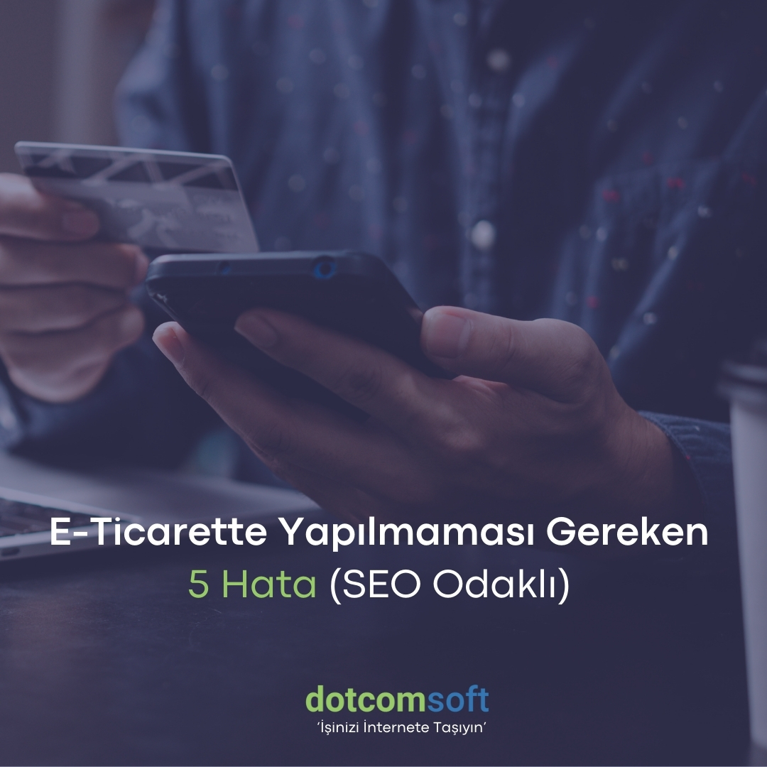 Türkiye'nin Güçlü Yazılımlarının Üreticisi - Dotcomsoft 